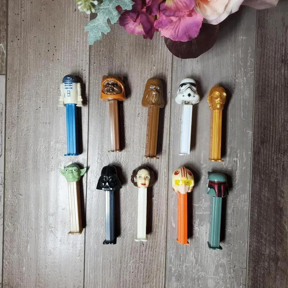 Star Wars Vintage Pez Dispensers 10pc Set - Picture 10 of 10